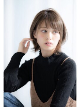 リンダバイネオリーブ 白楽店(Linda by neolive) 短すぎない安心感。軽めな質感のくびれヘア、似合わせカット