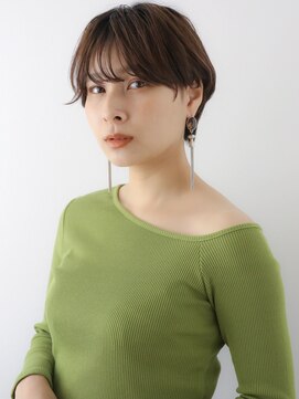 ケーツー エム 京都ラクエ(k-two emu) まとまりショート_チャコールブラウン_四条烏丸御池