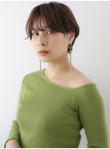 まとまりショート_チャコールブラウン_四条烏丸御池