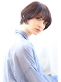 【マルシェスズハタコウヘイ】大人ショート 小顔 前髪あり