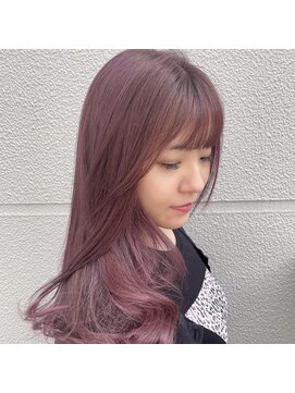 エストアール フクオカ 福岡博多店(est-r. Fukuoka) ハイライト/ラベンダーカラー/ピンクカラー