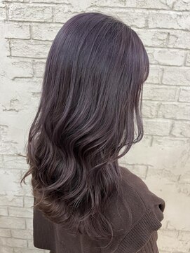 プライズ 池袋店(prize) ラベンダーベージュブリーチカラーイルミナカラー池袋9068