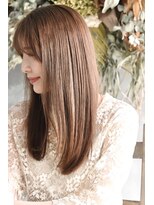 ルレ(Relais)&nbsp;上品ストレートアッシュグレージュ