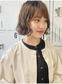 ニュアンスボブパーマ