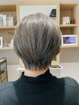 アルフレッド 桜本町店(alfRed) 美フォルムショート×ベージュカラー