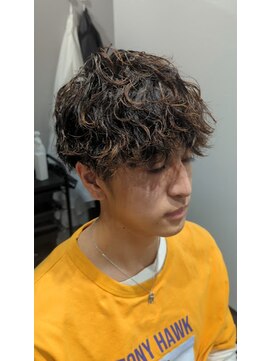 リーブル(Libre) マッシュ×波MIXパーマ