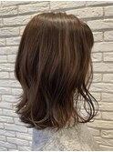 ミディアム/20代/30代/40代/ブラウン