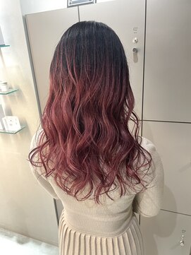 エイト 沖縄豊崎店(EIGHT toyosaki) 【EIGHT 豊崎】お客様スタイル_コントラスト×グラデーション