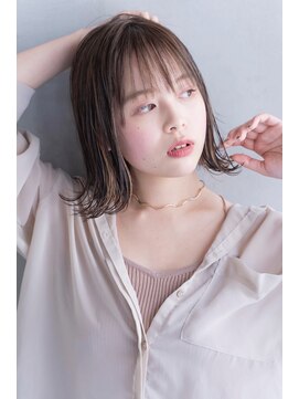 レニーバイエース(LANY by ACE) 【LANY 横浜】シースルーバング×ブラウンベージュ