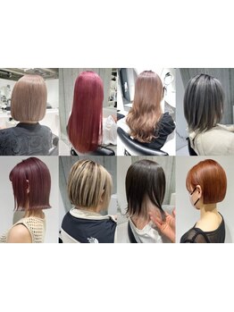 【カット+カラー+髪質改善ULTOWA+マイクロバブル￥11,000】ダメージレスでつくる抜群の透明感カラーに感動!