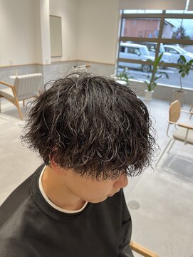 レンジヘアー(lange hair) ツイストスパイラルパーマ【メンズ/ニュアンスパーマ】