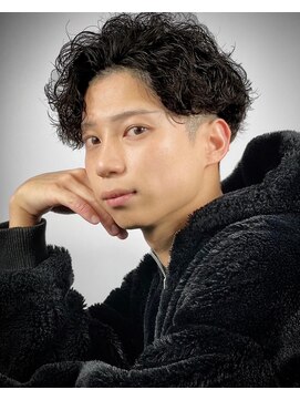 ヒロギンザ 新橋日比谷口店(HIRO GINZA) セットが3分以内に決まるイケイケパーマスタイル/ヒロ銀座/理容