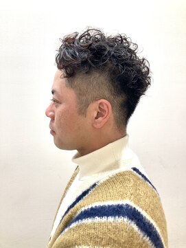 ヘアーライズ 池袋東口店(hair RISE) メンズフェードパーマ強め