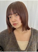 tricca代官山rin】顔まわりレイヤー/ボブレイヤー/ぱつっとボブ