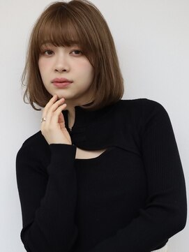 フレイムス ヘア アンド リラックス 高崎駅西口店(Frames hair&relax) 柔らかキュートボブ