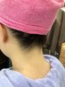 お顔剃り・フェイスパック・10分ヘッドスパ￥6200