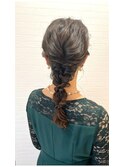 ヘアセット/セレモニー/成人式/卒業式/七五三/結婚式/編み込み