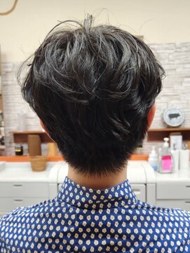 アポロカットステージ 相模大野店 アップバング/ツーブロックマッシュ<理容室>[メンズ/相模大野]