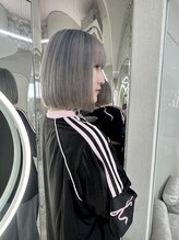 ガガ(GAGA) 韓国/ハイトーンカラー/ワンホンヘア/レイヤーカット/髪質改善