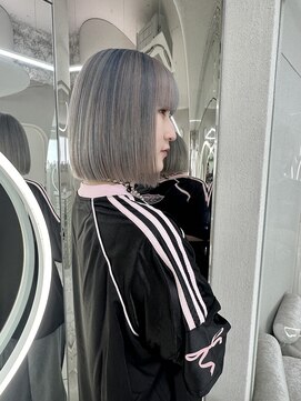 ガガ 心斎橋(GAGA) 韓国/ハイトーンカラー/ワンホンヘア/レイヤーカット/髪質改善