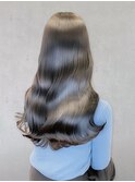 20代30代大人可愛い髪質改善カラーアッシュグレージュ透明感
