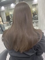 シティ(CITY) 艶髪ラベンダーグレージュ×ロングレイヤーカット【CHICA】