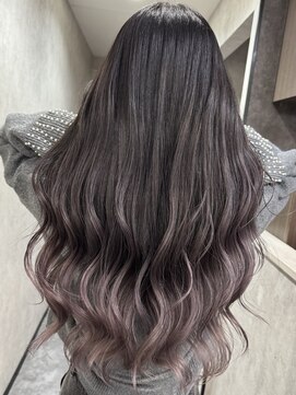 ルーゼン(LUXEN) 【LUXEN】ラベンダーバレイヤージュ