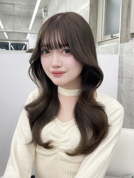 エヌアイ オモテサンドウ(ni omotesando) 韓国ヘア￥レイヤーカット/くびれ巻き/韓国風巻き　上野