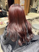 ニュートン(NEWTON)&nbsp;【REONA】カラー剤でつくるローズカラー