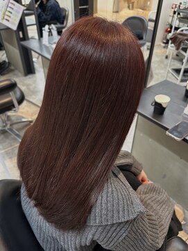 スティル カラン(STILL calin) 【佐々木】ボルドー × ピンク カラー