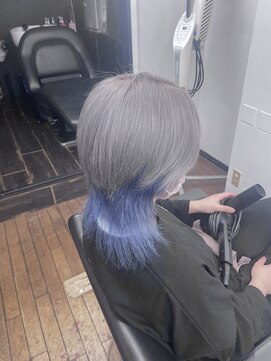 エデン メード(EDeN MAeD) シルバー×ブルー