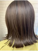 髪質改善　切りっぱなし　髪質改善カラー@田代6/30
