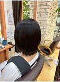 大人可愛い外ハネボブ×黒髪暗髪 こなれくびれレイヤー20代30代