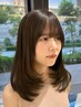 【もも限定】学割U35 カット+カラー+事前トリートメント　9470円