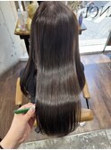 グレージュ × 髪質改善トリートメント