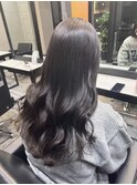 ケアブリーチハイライトダブルカラーベージュバレイヤージュ