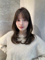 ロンド ルージュ 銀座店(Lond rouge)&nbsp;オリーブグレー/グランマッシュ/ココアベージュ/レイヤーカット