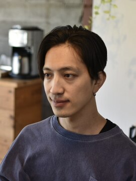 リム メンズヘア(LIM men's hair) 冬髪毛流れセンターパート【メンズカット/倉敷/中島】