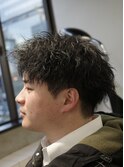 スパイキーショート/メンズ/メンズサロン/眉毛カット/ツイスパ