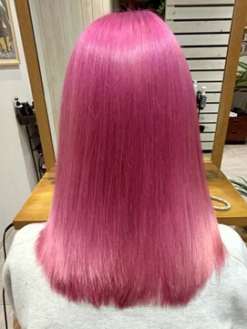 ボス レフィル(BOSS Le'fill) ブリーチあり柔らかさツヤツヤピンク♪