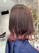 ヘアー ブランコ(hair Blanco)&nbsp;グラデーションピンク
