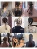 (結婚式や二次会向け)  ヘアセット→￥5500