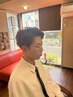 【福井ゆずは担当クーポン】　　メンズカット＋シャンプー＋眉カット