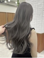イル(iLe.) ミルクティーベージュブリーチなしダブルカラーレイヤーカット