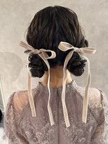 パーク(PAAQ) 藤沢/ヘアセット/アレンジ/ツインアレンジ/結婚式ヘア