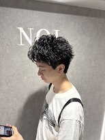 ノイ(NOI) アクティブショートメンズパーマシャドウパーマメンズショート