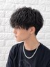 【メンズ限定】個性を活かす特殊デザインパーマ◎（カット込）￥14850～