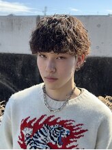 ～アイロンで波のような質感～大人気【波巻きスパイラル】