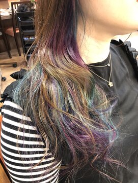 ビヨンドイー(beyond E) サイドインナーオーロラユニコーンカラー