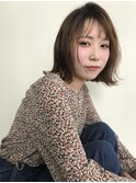 透けバング